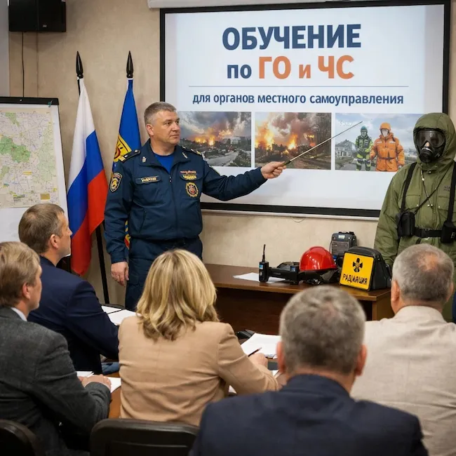 Местное самоуправление обучение по ГО и ЧС